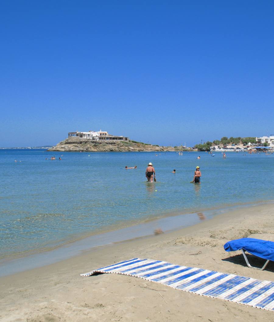 Saint George Beach in Naxos